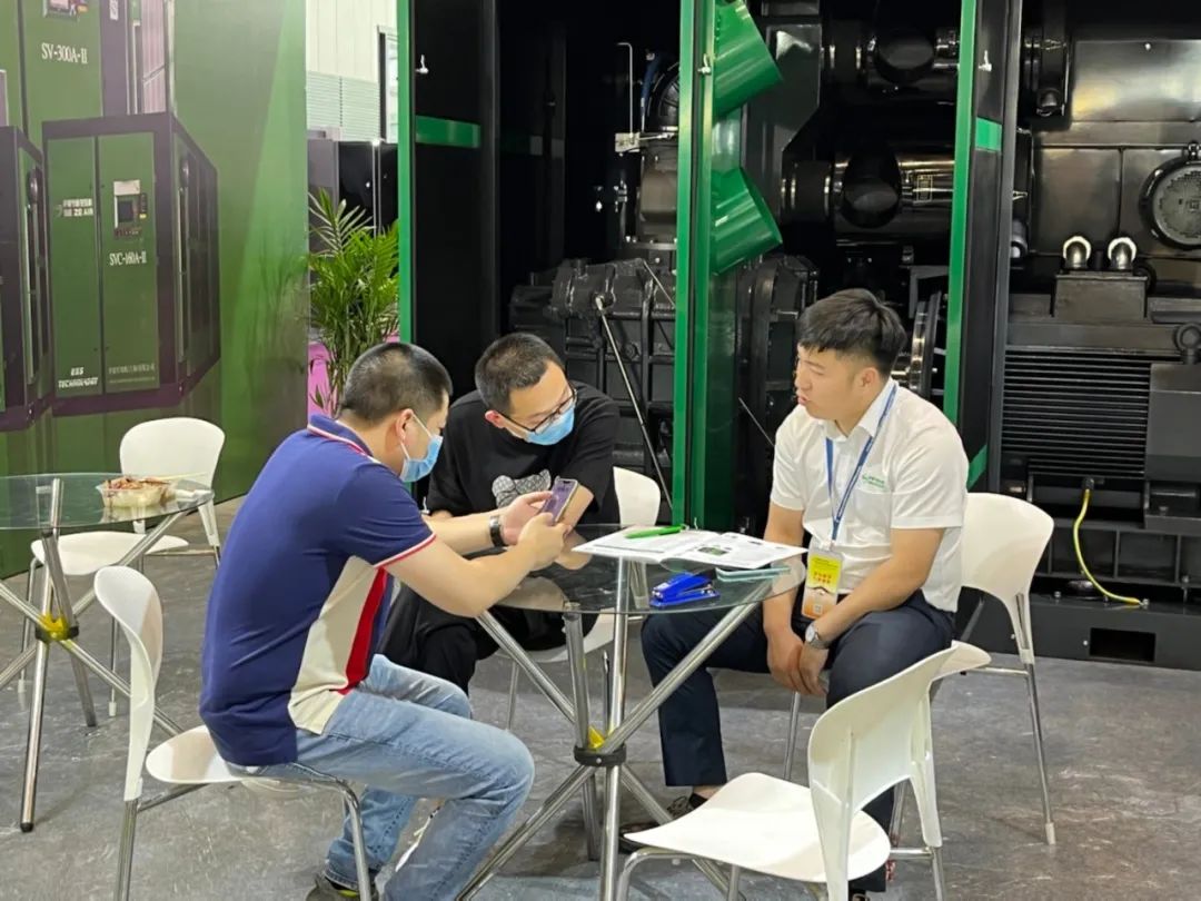 2022柯橋國際紡織工業展覽會，薩震節能空壓機